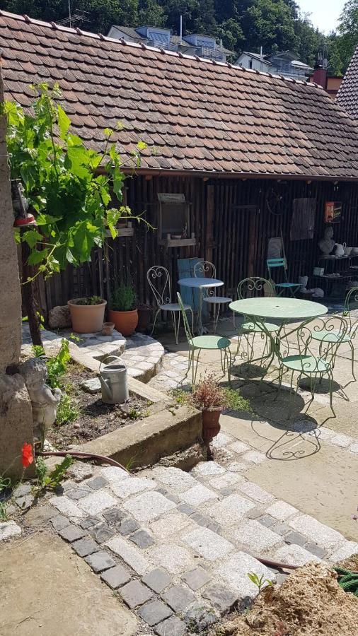 Historisches Fachwerkhaus "Hoher Hirschen" - Stilvolles Studio Und Museales Apartment Mit Romantischem Hof Und Garten Bodman-Ludwigshafen Extérieur photo